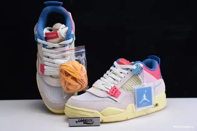 MaikeSneakers Ice Union Air Jordan Guava 4 DC9533-800 Retro 0425